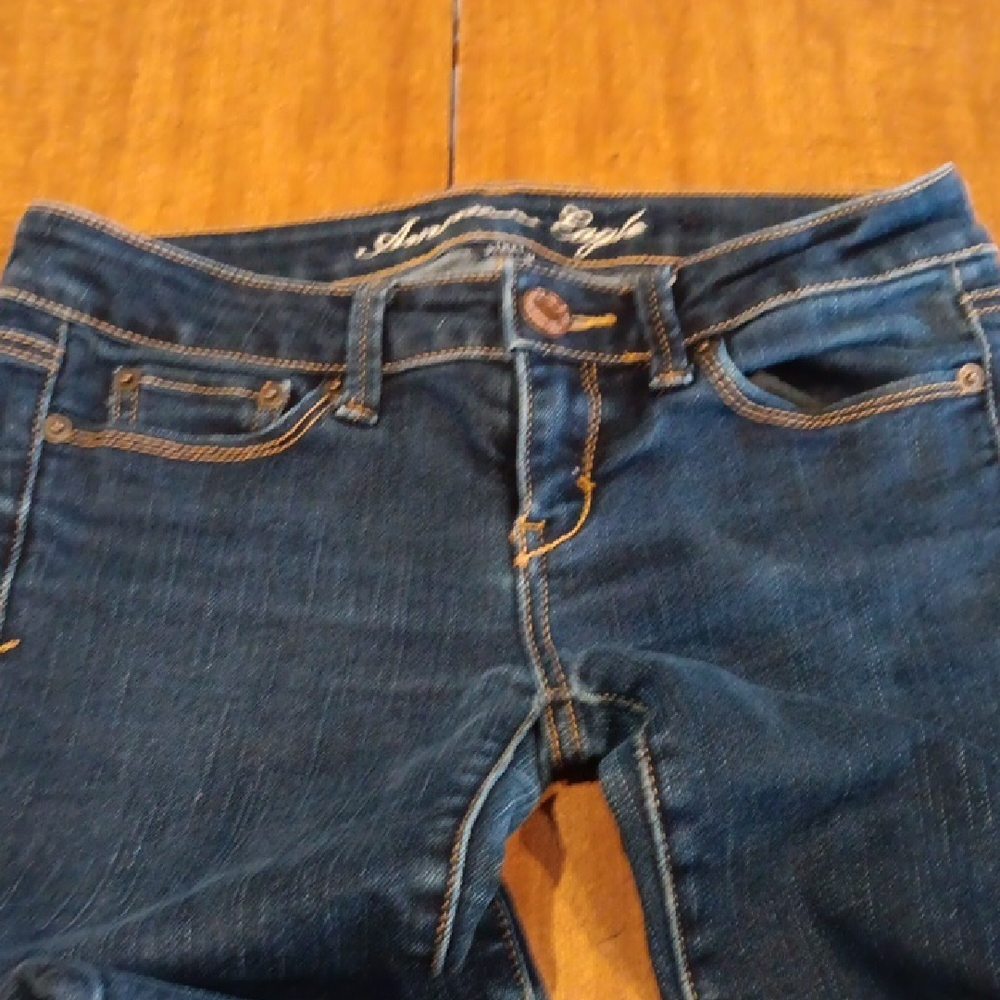 Women's Blue Jeans - Picture 2 of 5